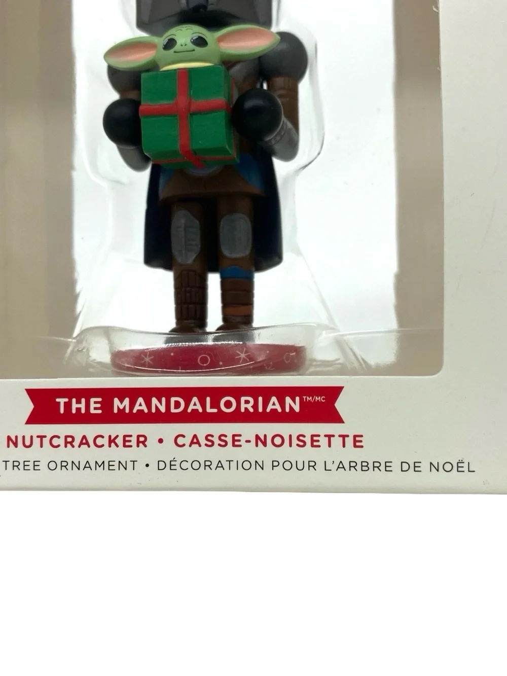 Hallmark Star Wars Mandalorian and Grogu  Nutcracker Christmas Ornament New
